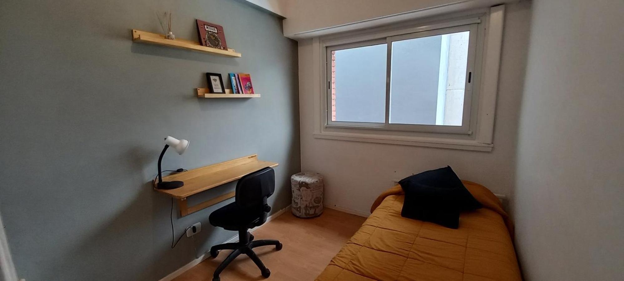 Apartment Bahia Norte.tres Ambientes Con Cochera A Metros Del Mar *